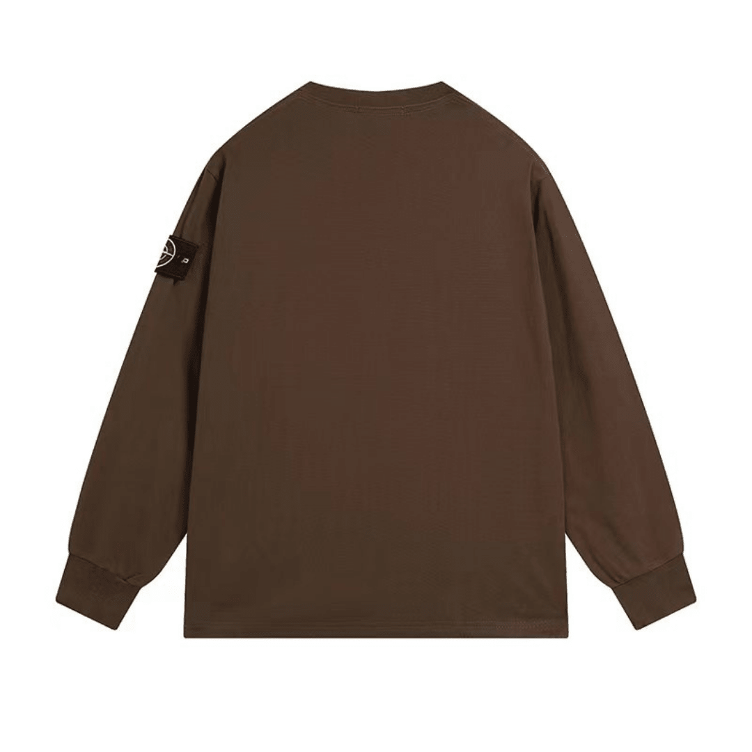 Stone Monogram Sweatshirt