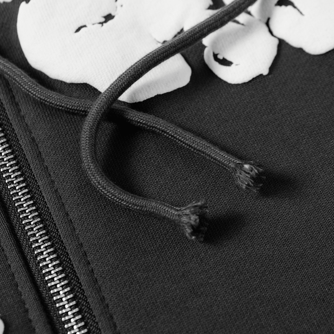Denim Trs Zip Hoodie