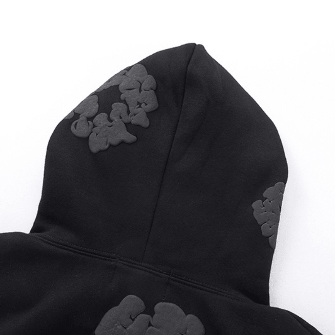 Denim Trs Full Black Tracksuit