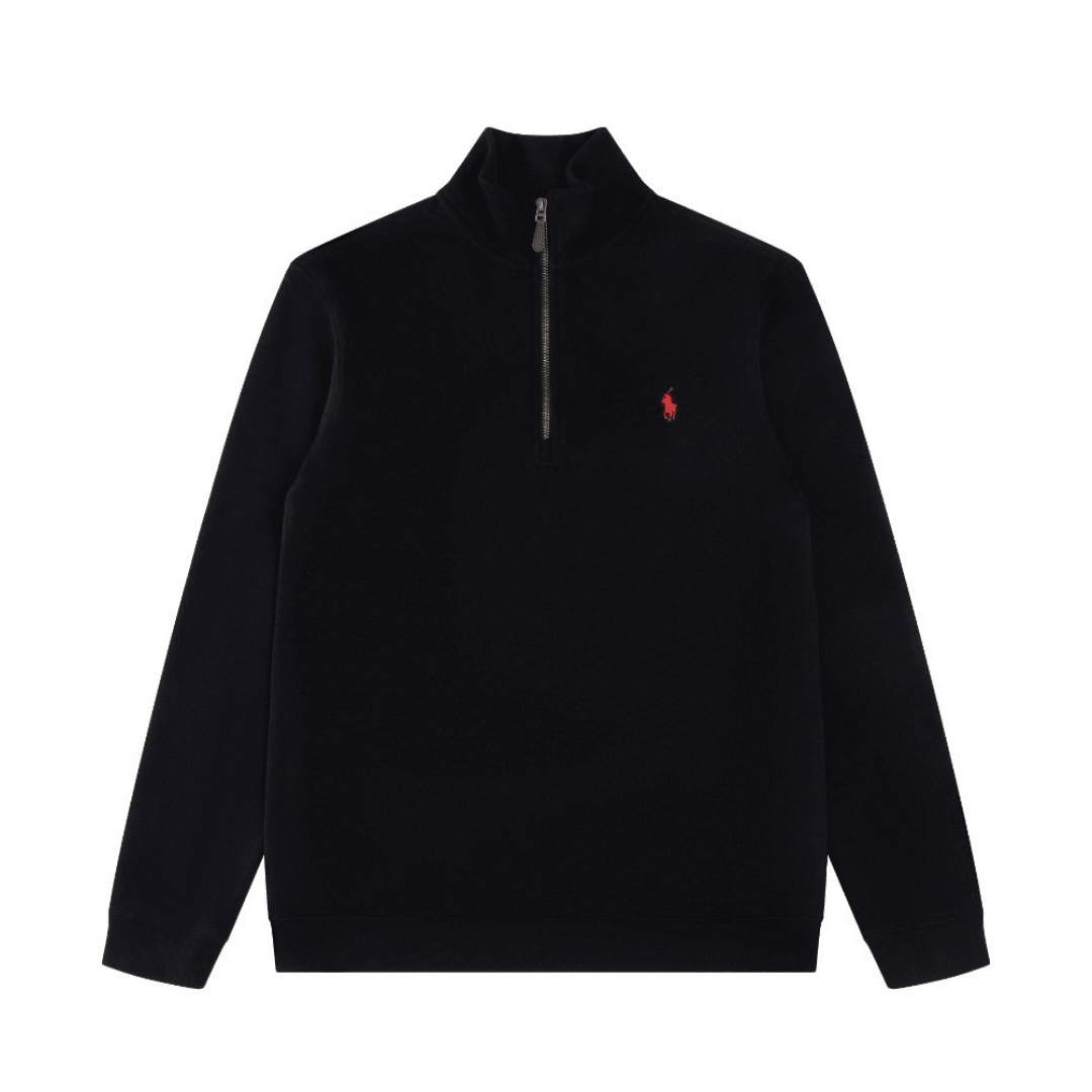 Polo Zip Sweatshirt
