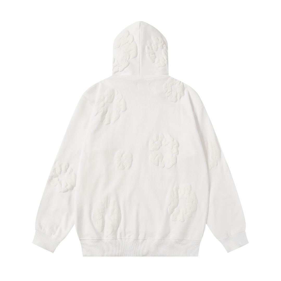 Denim Trs Zip Hoodie