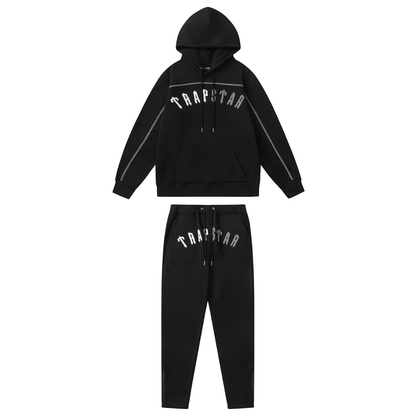 Split Arch Black Tracksuit