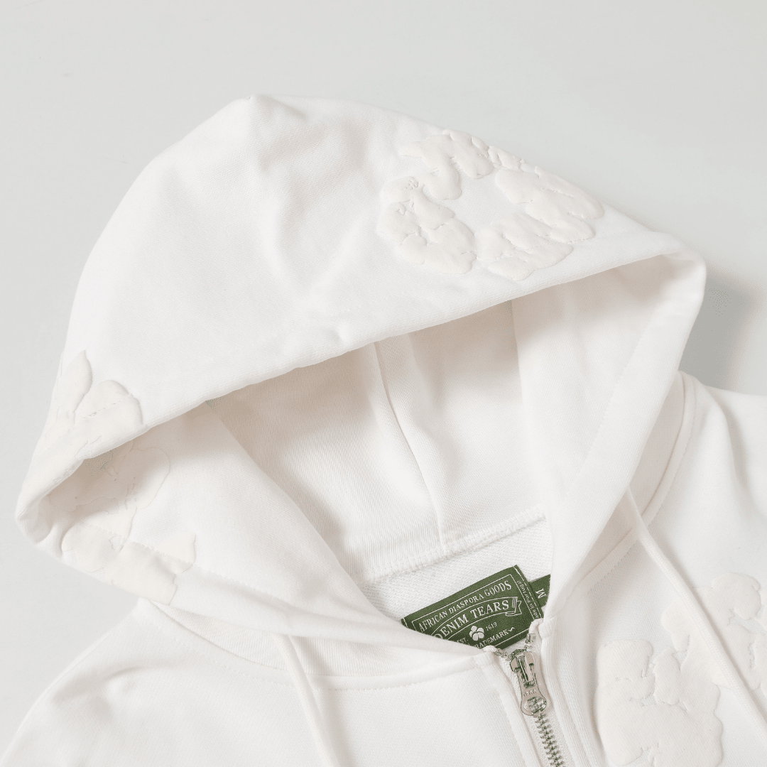 Denim Trs Zip Hoodie