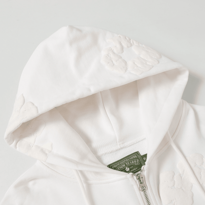 Denim Trs Zip Hoodie