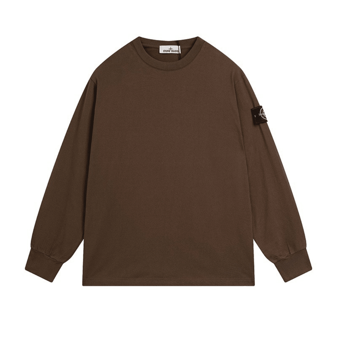 Stone Monogram Sweatshirt