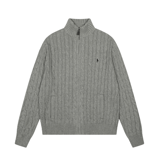 Polo Zip Sweater