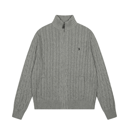 Polo Zip Sweater