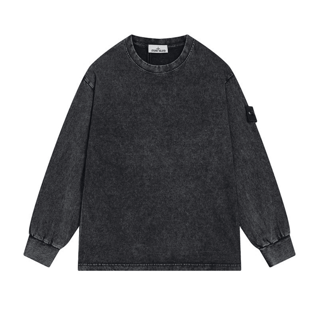 Stone Monogram Sweatshirt