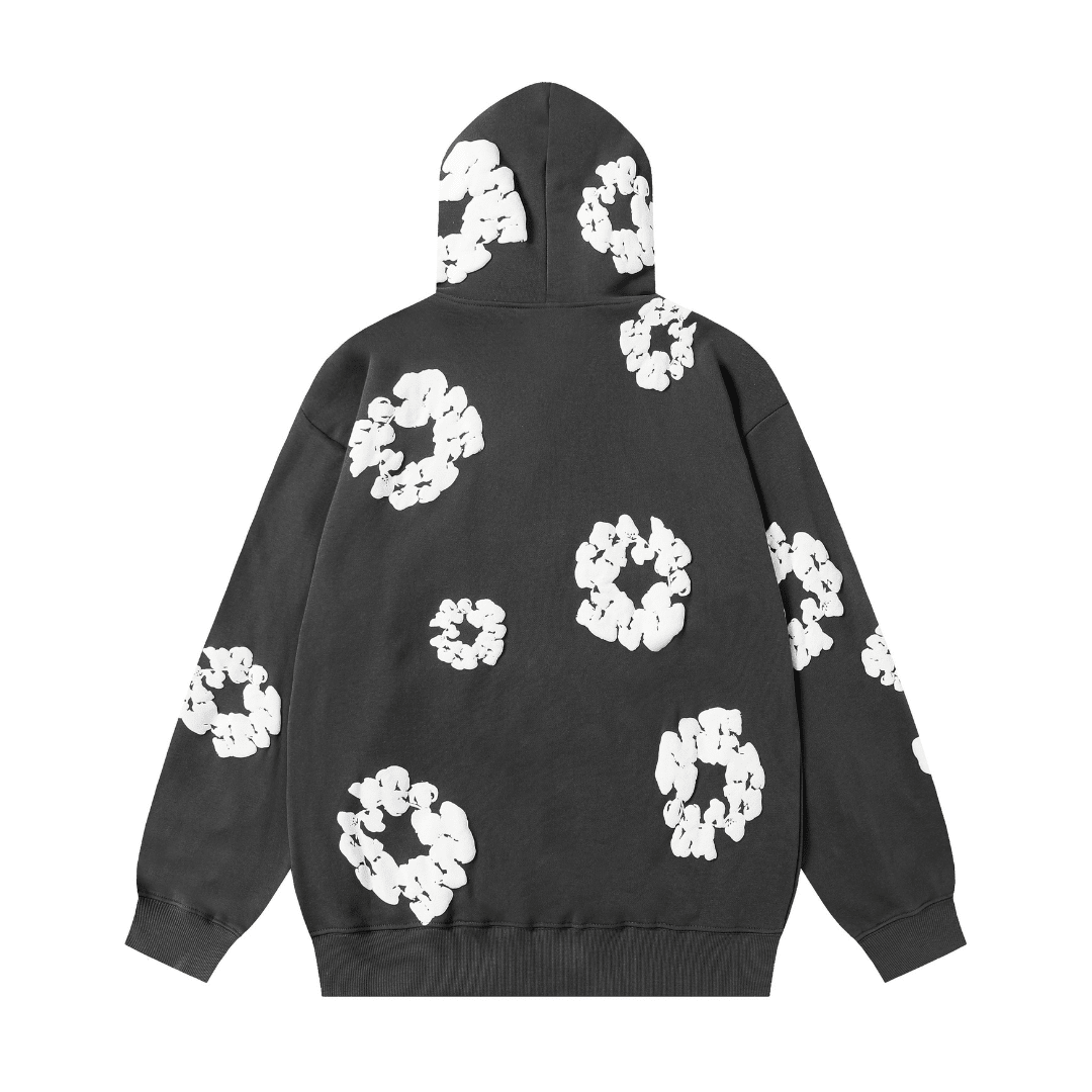 Denim Trs Zip Hoodie
