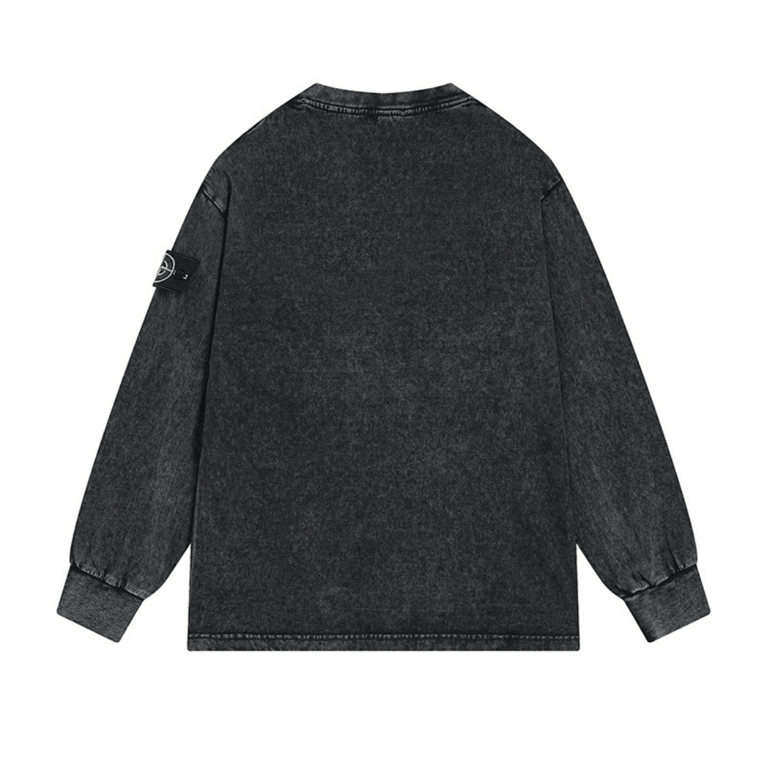 Stone Monogram Sweatshirt