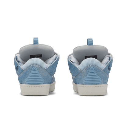Curb Sky Blue White