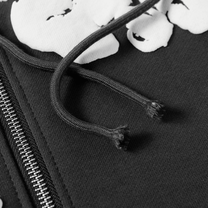 Denim Trs Zip Hoodie