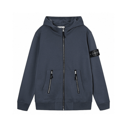 Stone Monogram 2.0 Zip Hoodie