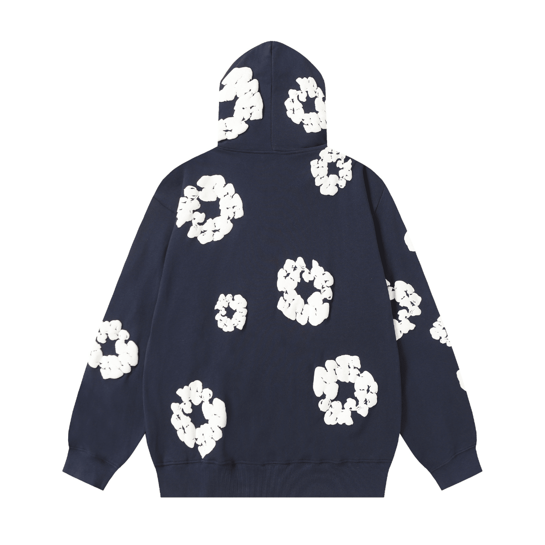 Denim Trs Zip Hoodie