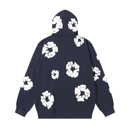 Denim Trs Zip Hoodie
