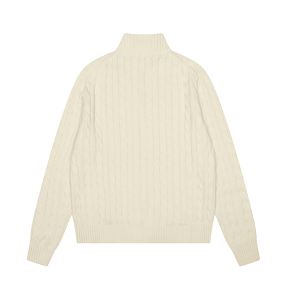 Polo Zip Sweater