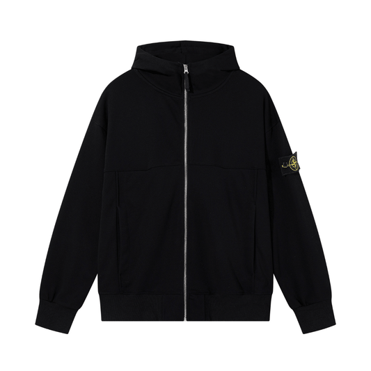 Stone Monogram 4.0 Zip Hoodie