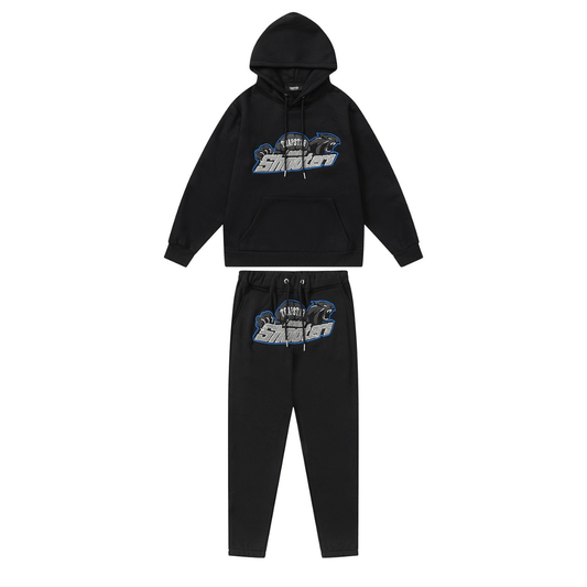 London Shooters Black Blue Tracksuit