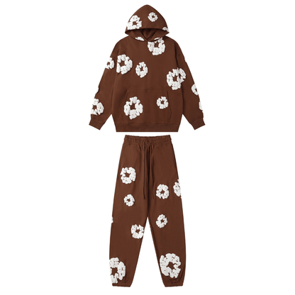 Denim Trs Brown Tracksuit