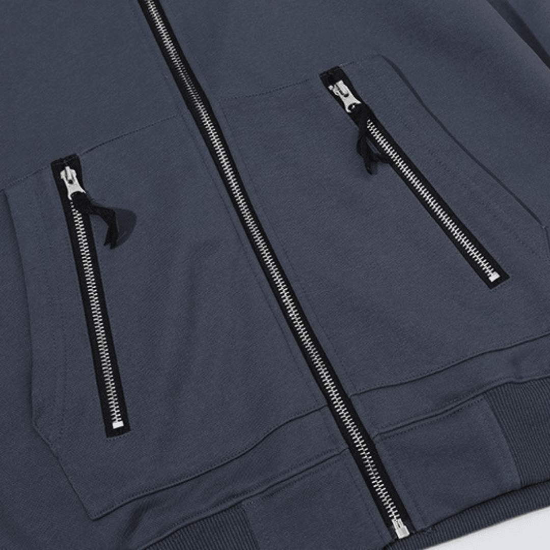 Stone Monogram 2.0 Zip Hoodie