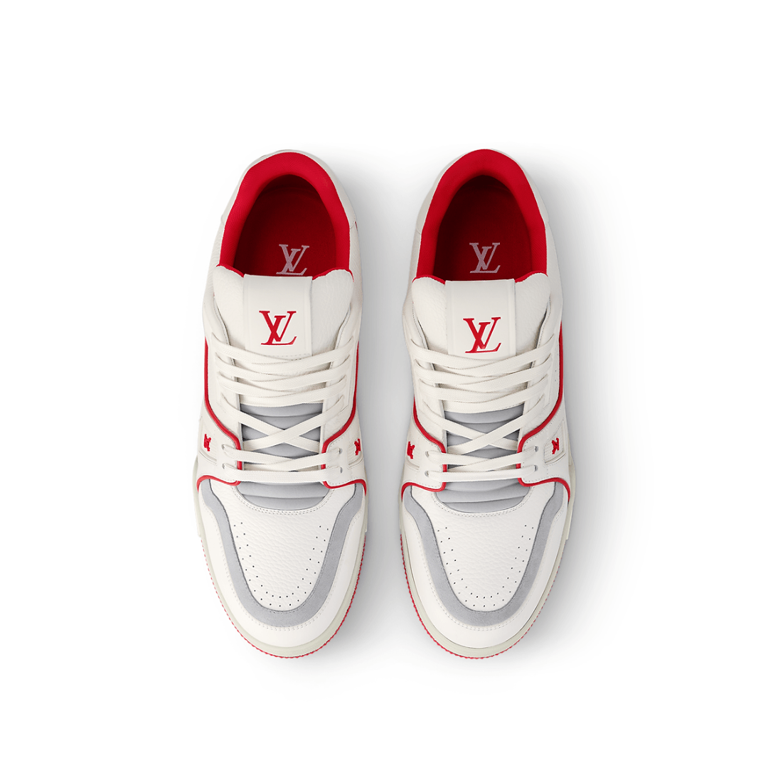 LV Monogram Cream Red