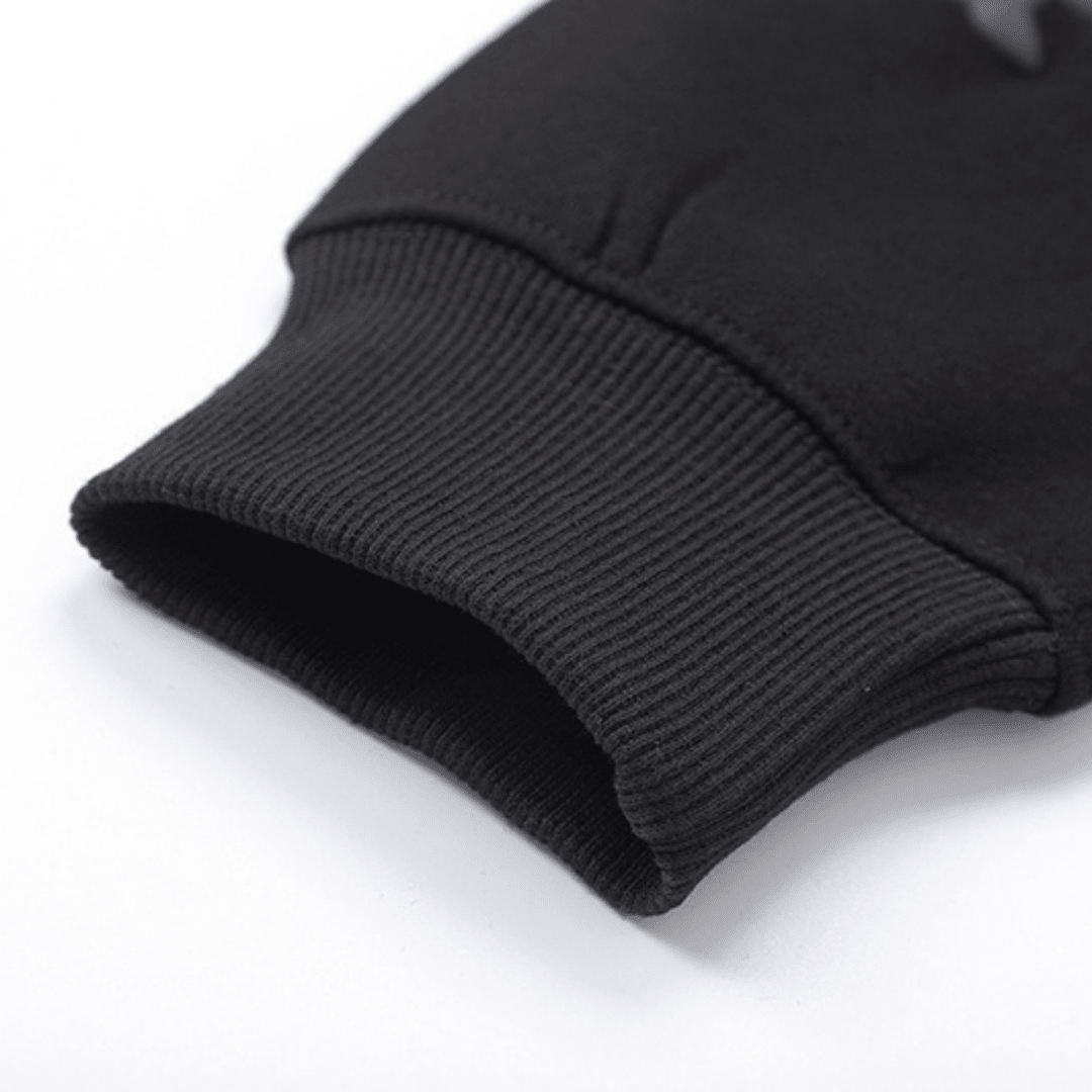 Denim Trs Full Black Tracksuit