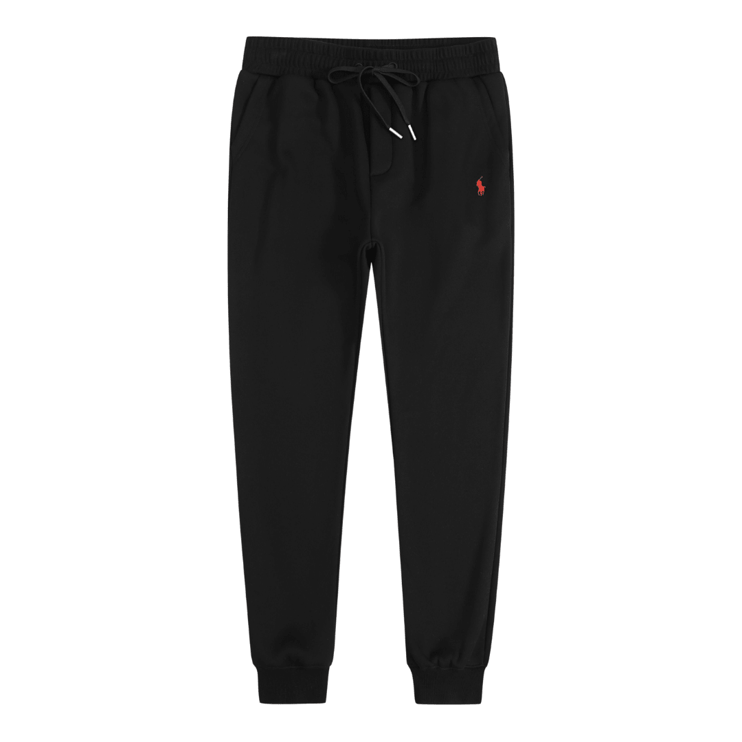 Polo Black Red Tracksuit