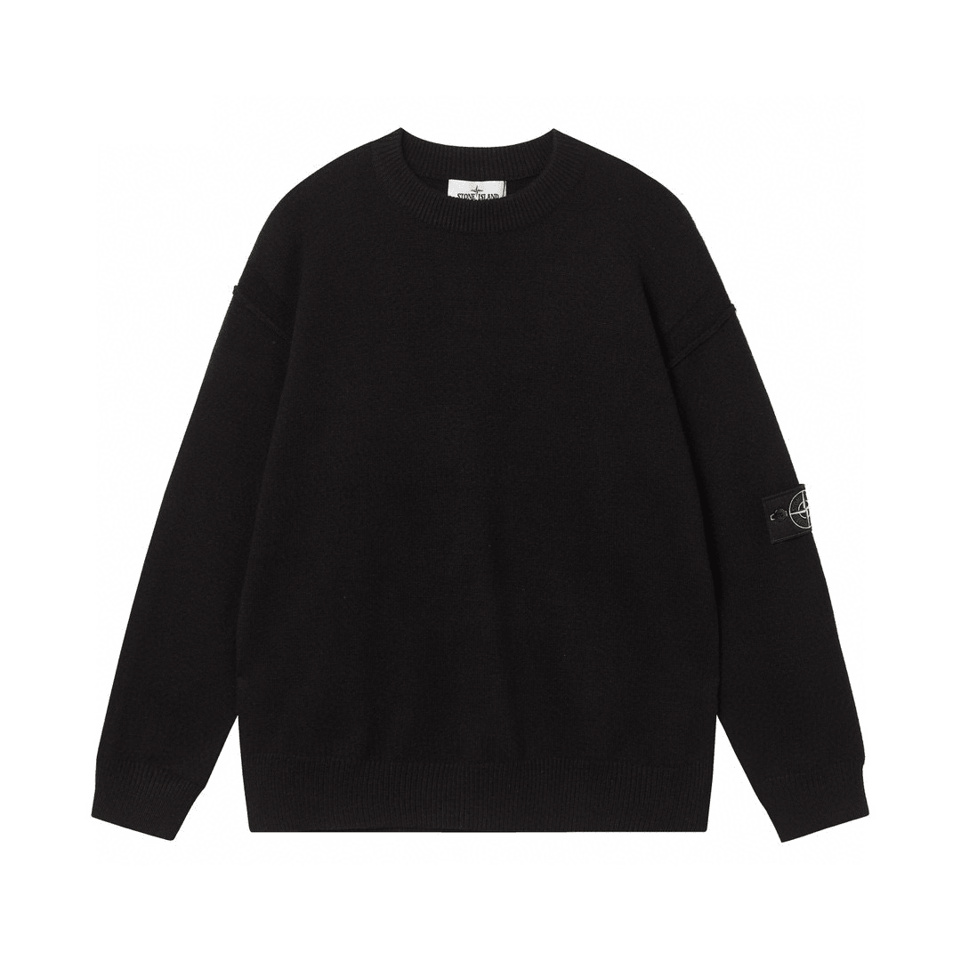 Stone Monogram Sweater