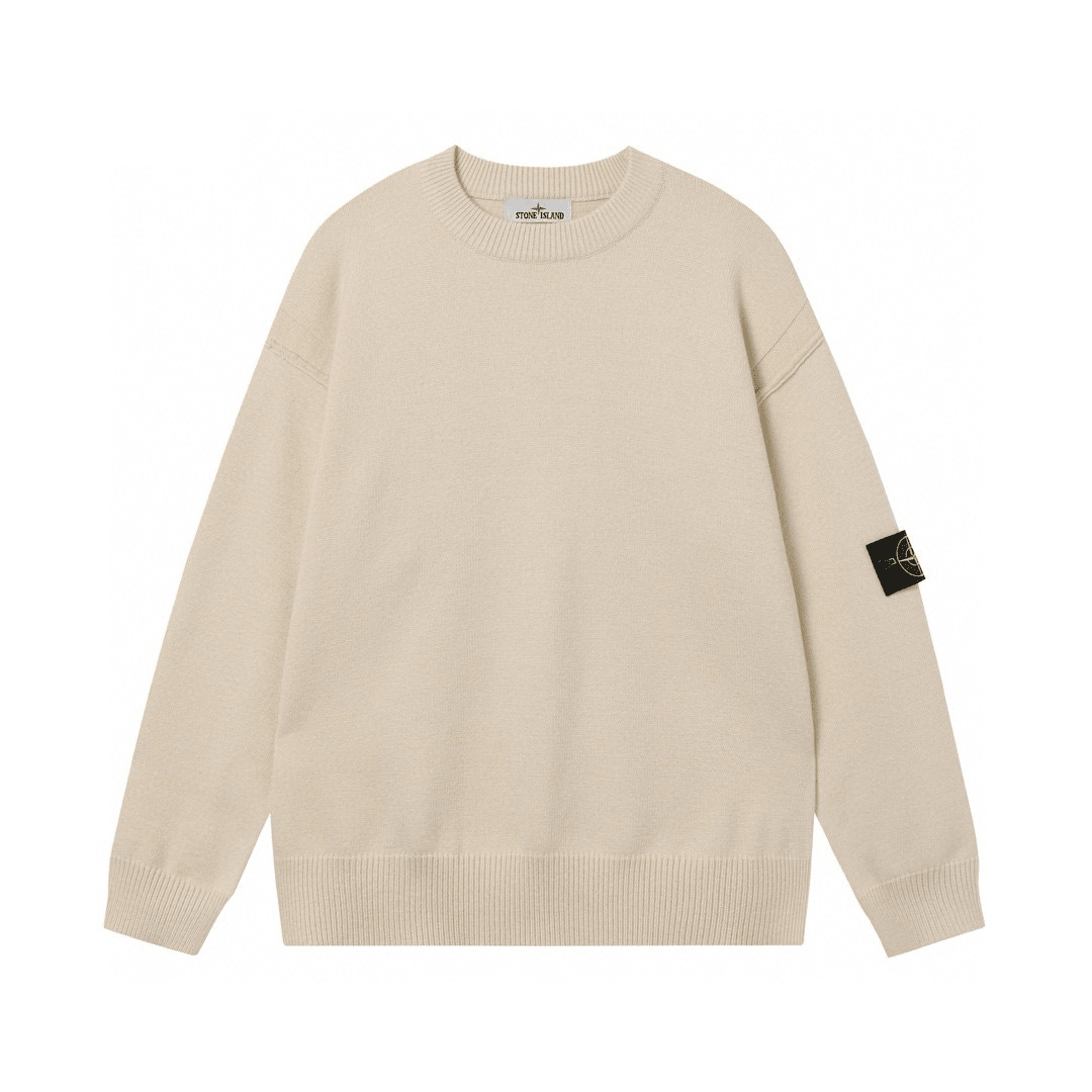 Stone Monogram Sweater