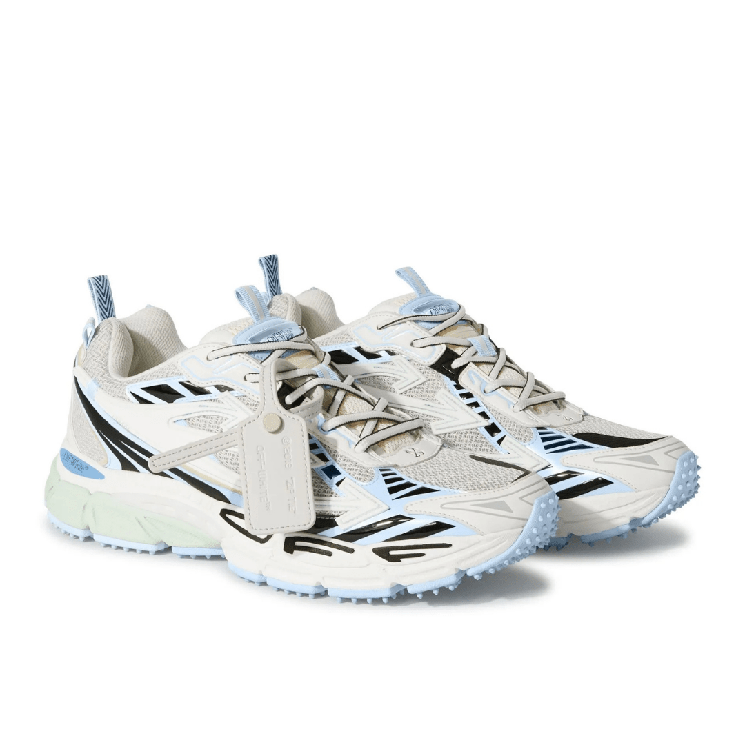 Off 'Be Right Back' White Blue