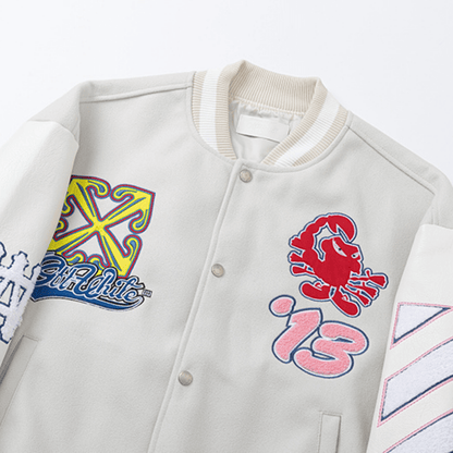 Off-W Varsity Jacket