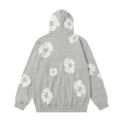 Denim Trs Zip Hoodie