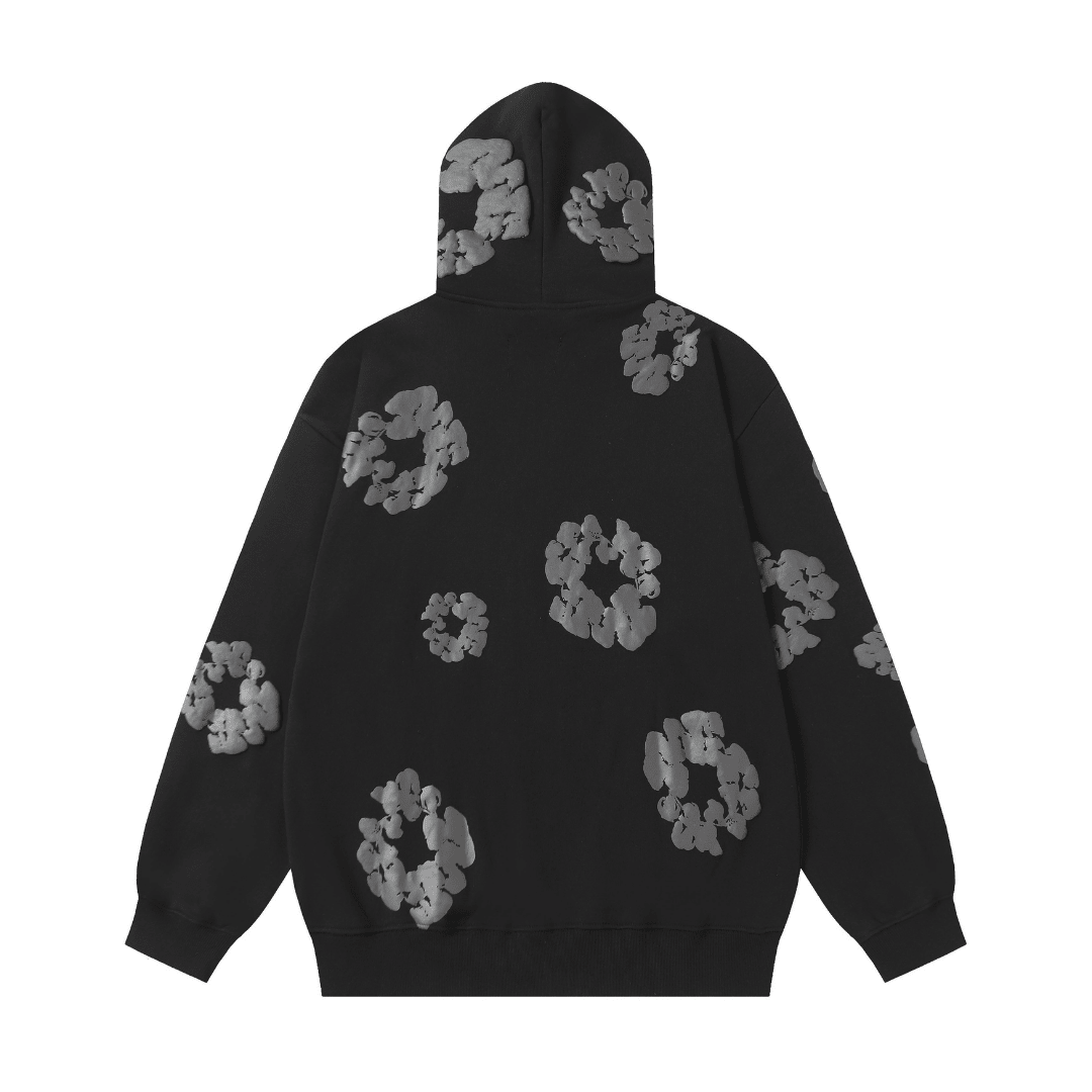 Denim Trs Zip Hoodie