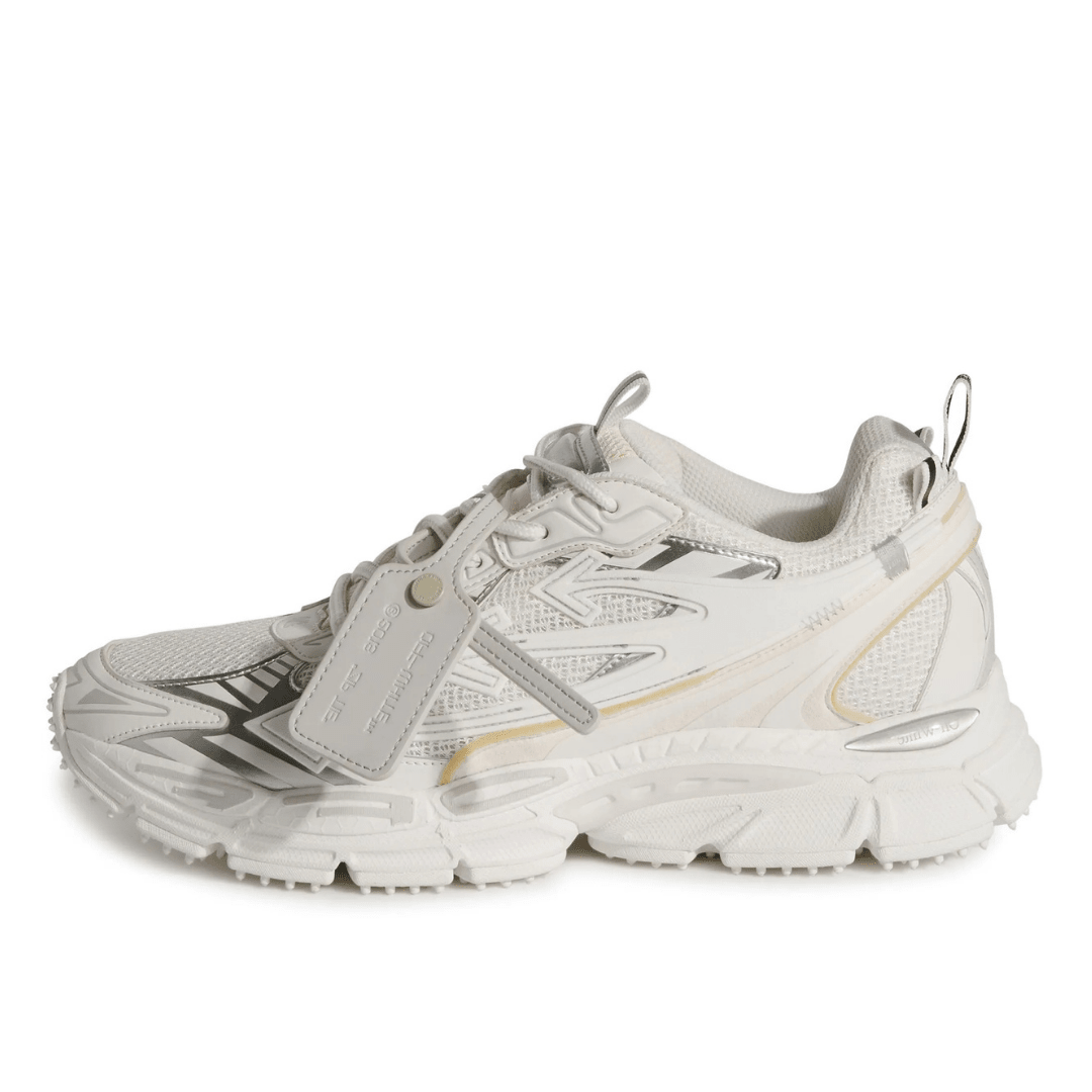 Off 'Be Right Back' Beige Silver