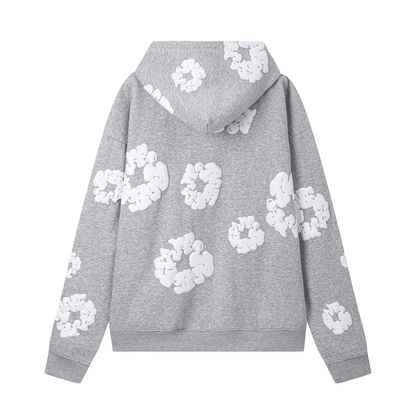Denim Trs Zip Hoodie