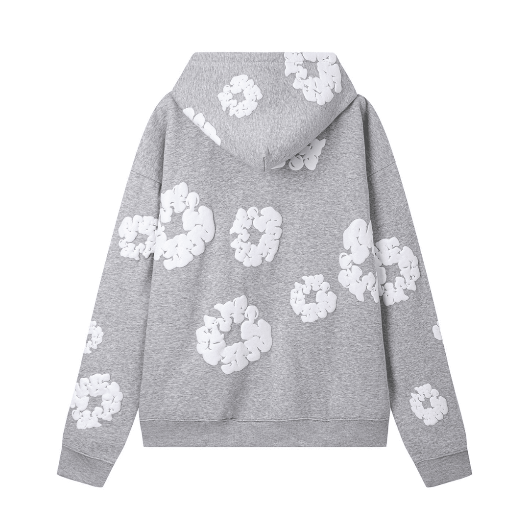 Denim Trs Zip Hoodie