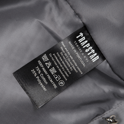 Decoded 2.0 Hooded Puffer Grey Jacket
