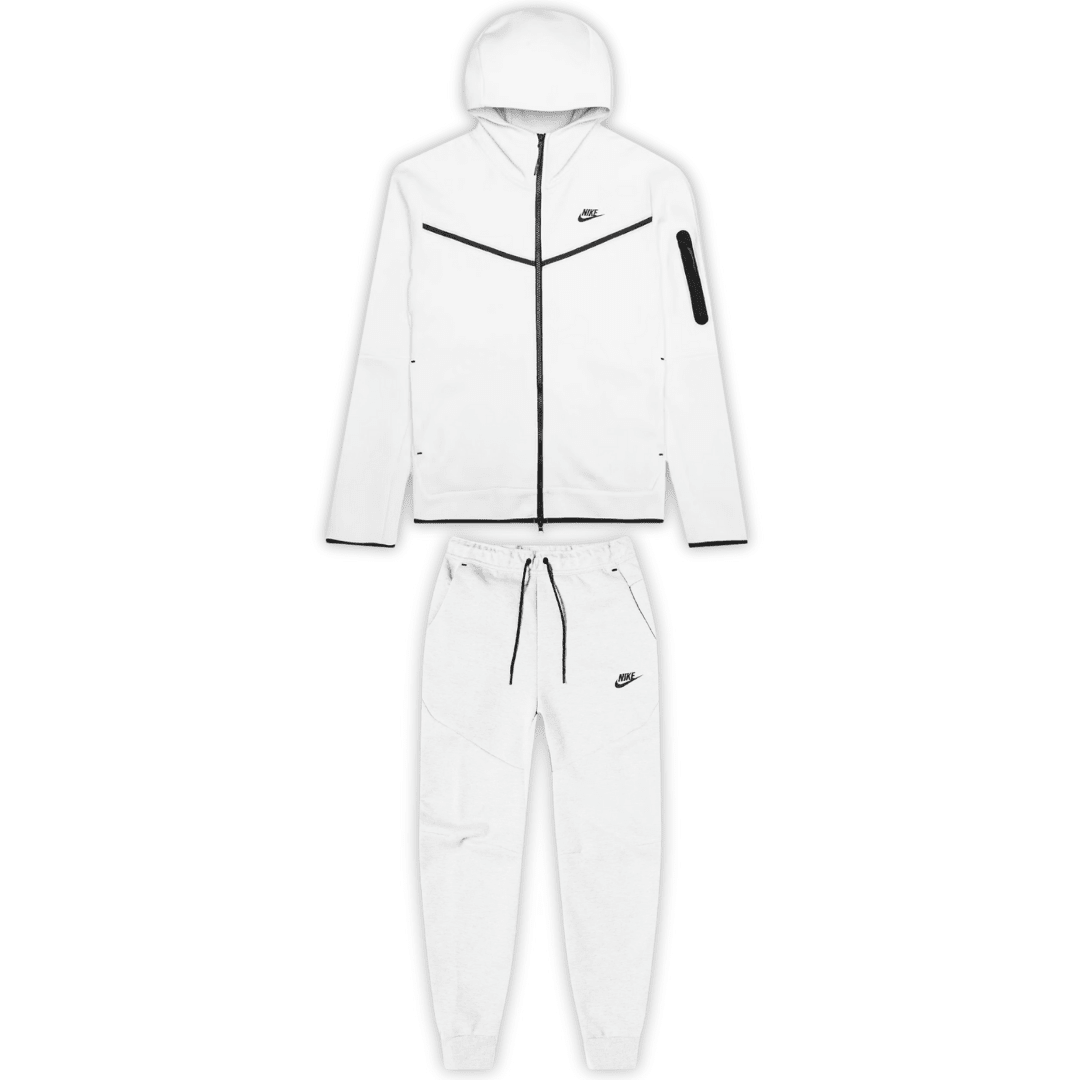 Tech Triple White Tracksuit