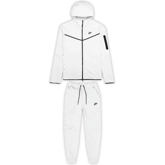 Tech Triple White Tracksuit