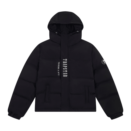 Decoded 2.0 Hooded Puffer Black Jacket