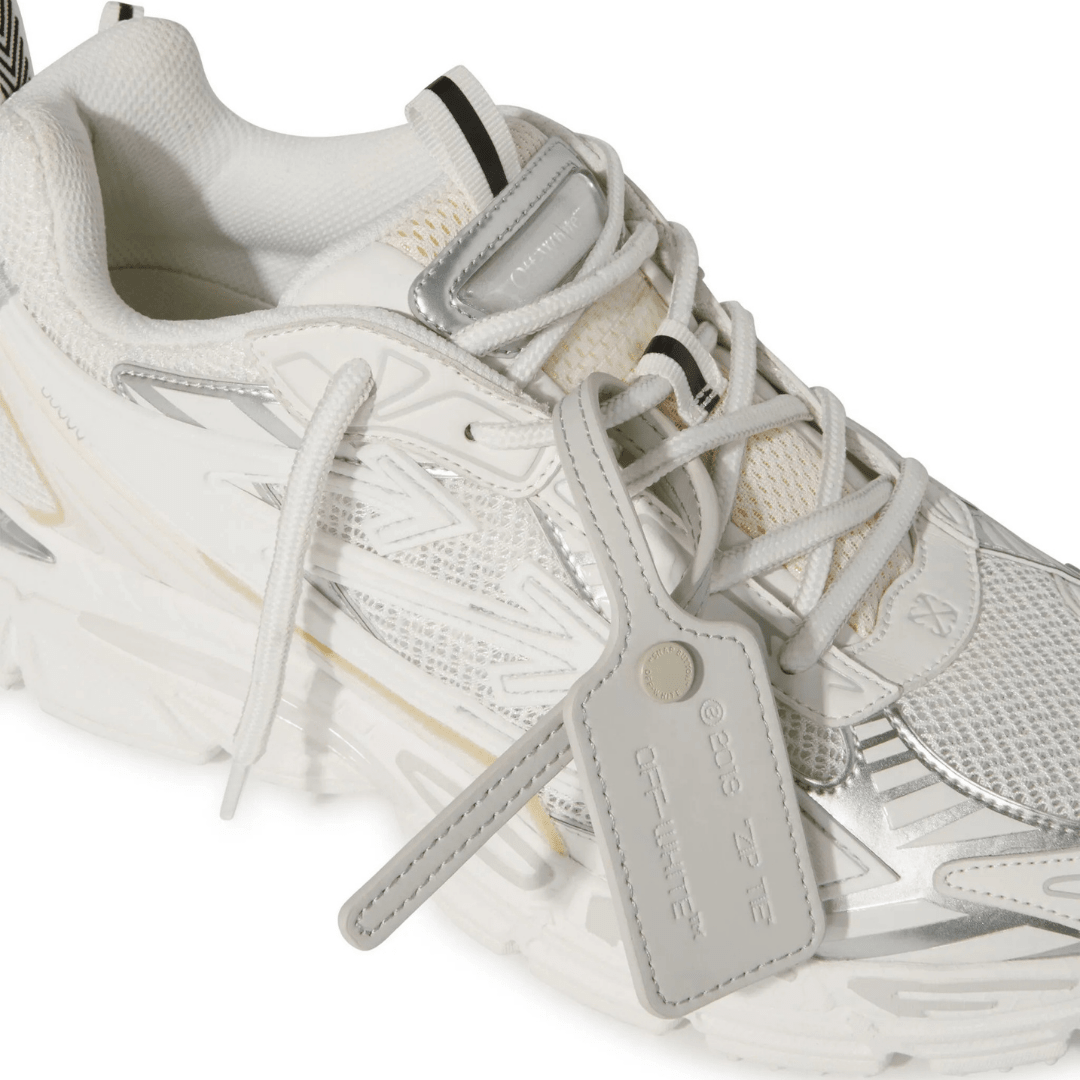 Off 'Be Right Back' Beige Silver