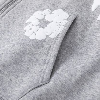 Denim Trs Zip Hoodie