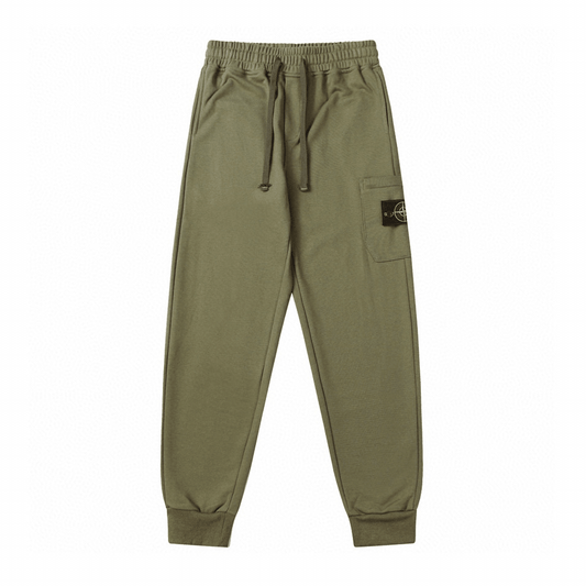 Stone Monogram Pants