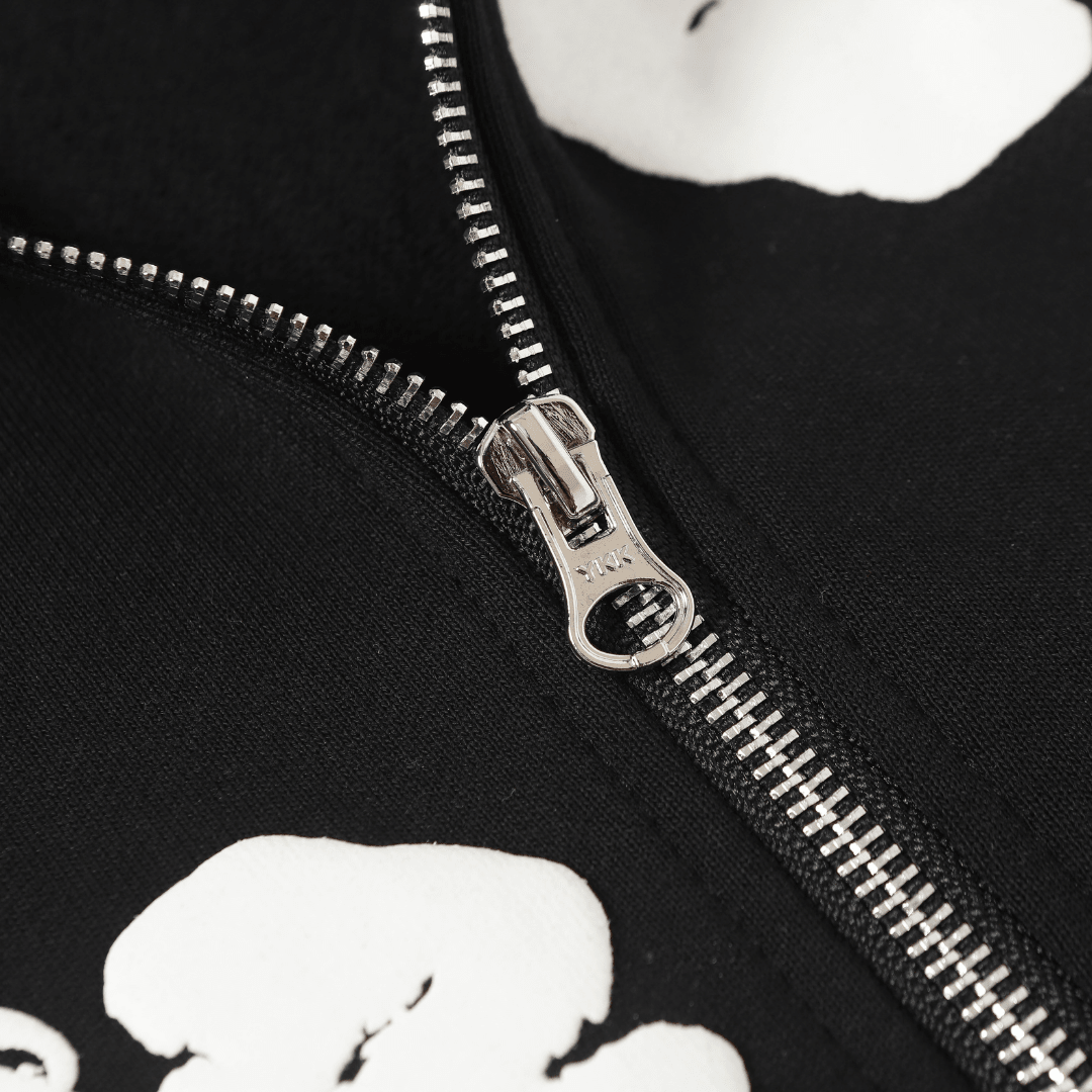 Denim Trs Zip Hoodie