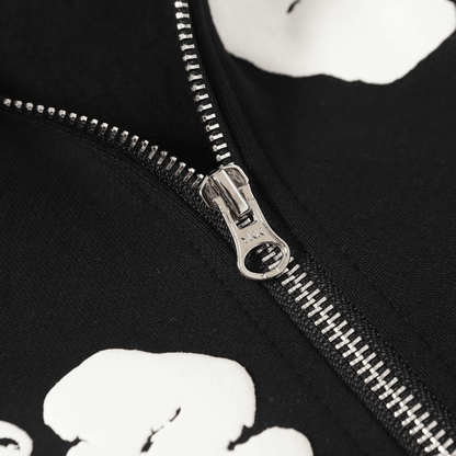 Denim Trs Zip Hoodie