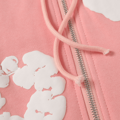 Denim Trs Zip Hoodie