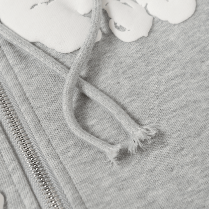 Denim Trs Zip Hoodie
