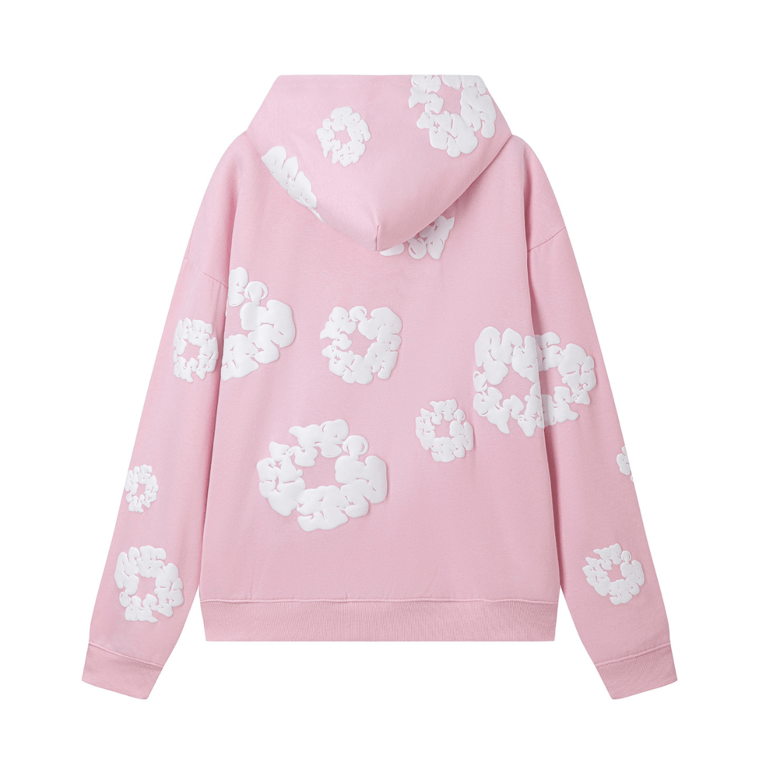 Denim Trs Zip Hoodie