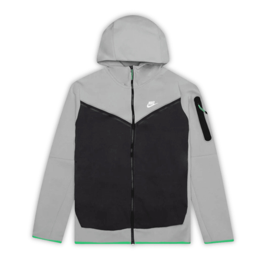 Tech Smoke Grey/Anthracite/Sail Full-Zip Hoodie
