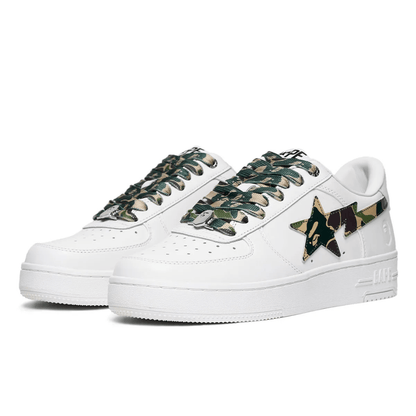 Bape Bapesta Camo Green